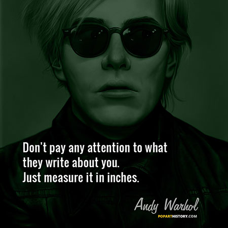 Famous Pop Art Quotes