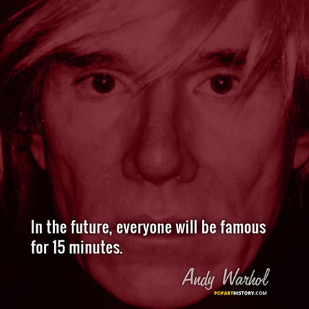 Quote by Andy Warhol