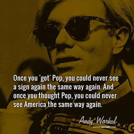 Quote by Andy Warhol