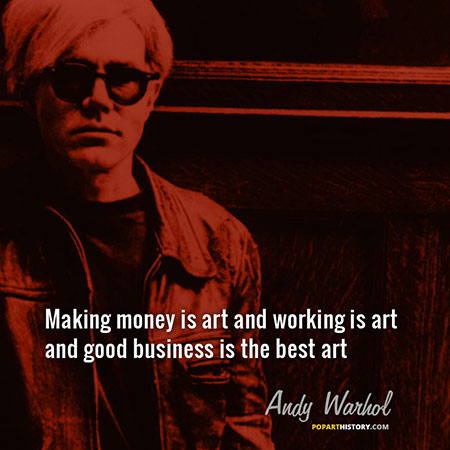 Quote by Andy Warhol