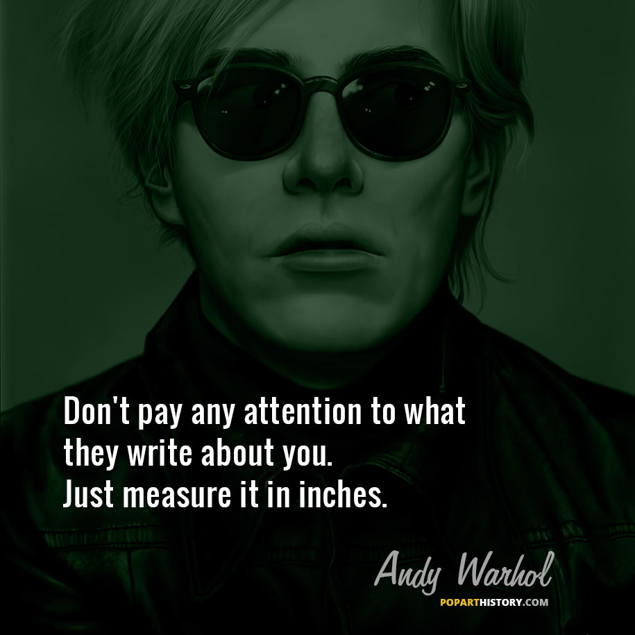 Famous Pop Art Quotes